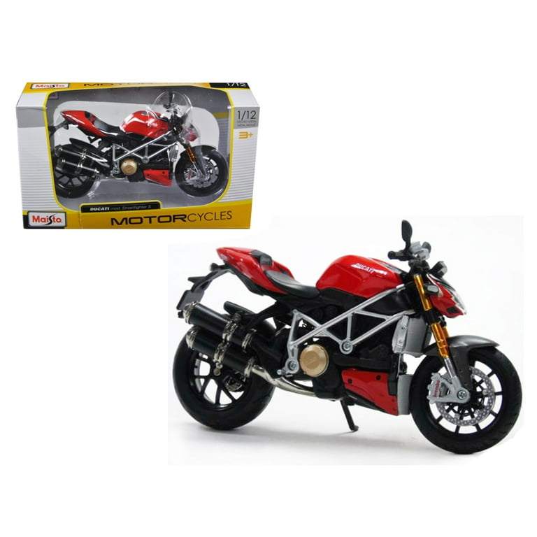 Ducati mod. Streetfighter S 1:12 Licensed Maisto Diecast Alloy Model Bike