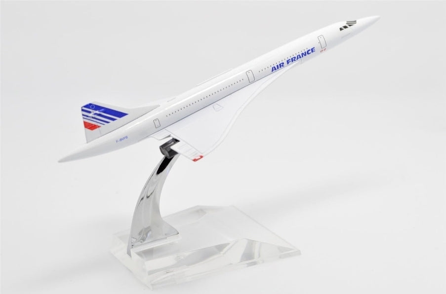 France Concorde Aeroplane Diecast Model 16 CM
