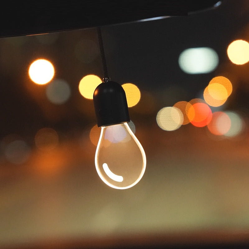 Car Logo Charm Bulb: Premium Ambient Hanging Light for Cozy Vibes