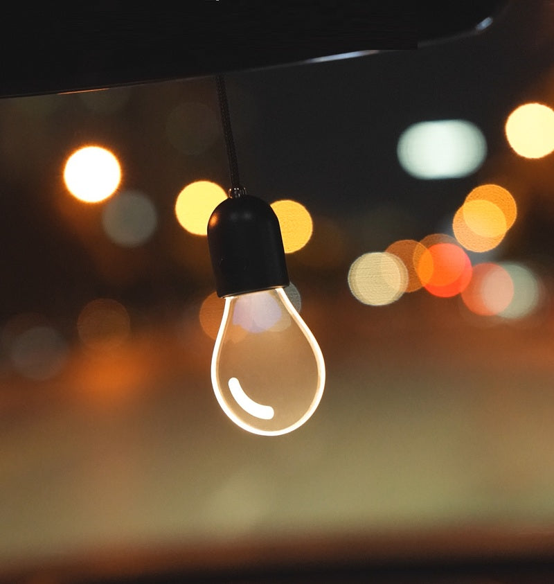 Car Charm Bulb: Premium Ambient Hanging Light for Cozy Vibes