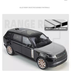 Range Rover Autobiography SV New Metal Diecast Car 1:18 (28x11 cm)