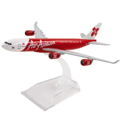 Air Asia A340 Aeroplane Diecast Model 16 CM
