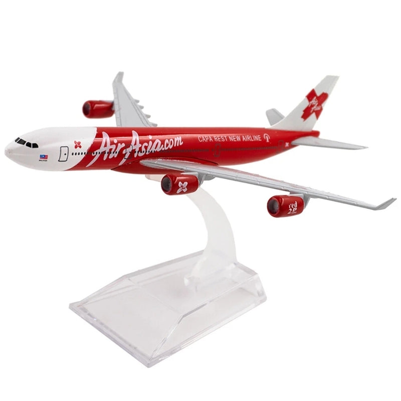 Air Asia A340 Aeroplane Diecast Model 16 CM