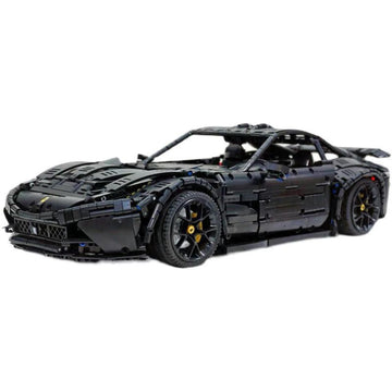 Ferrari F12 Black Technique Version 3097Pcs, 1:8 Scale Building Blocks Car