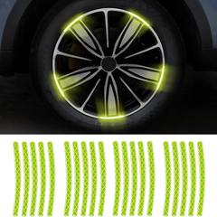 Tyre Rim Reflective Sticker