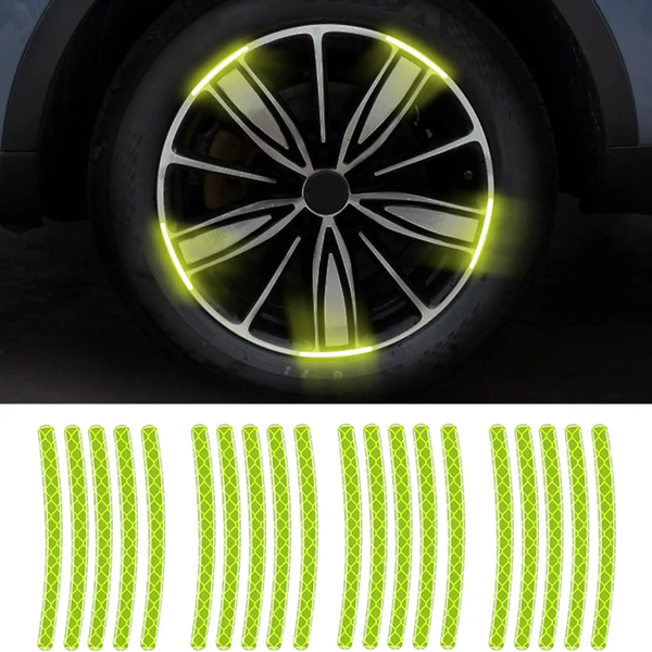 Tyre Rim Reflective Sticker