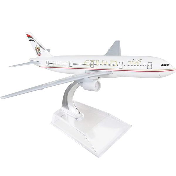 Etihad B777 Aeroplane Diecast Model 16 CM