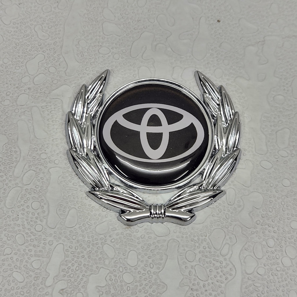 3D Owners Club v4.0 Car Metal Emblem Badge Sticker Decal (Silver) 6 x 5.5 cm