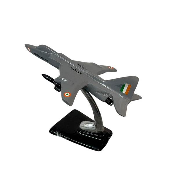 Jaguar Aircraft Aluminium Coated Diecast Model 8 Inches