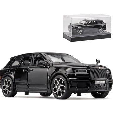 Rolls Royce Cullinan Black Badge Metal Diecast Car