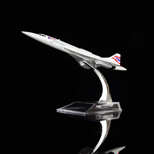 British Concorde Aeroplane Diecast Model 16 CM