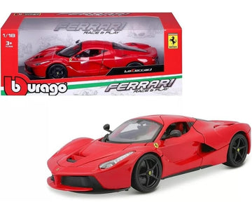 Ferrari LaFerrari Full Red 1:18 Licensed Bburago Diecast Scale Model