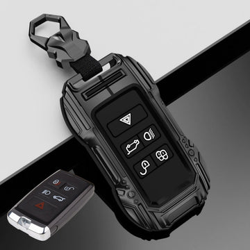 Jaguar/Land Rover v1.0 Premium Batman Metal Alloy Keycase with Holder & Rope Chain