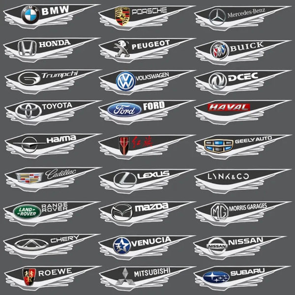 Bumper Car Sticker 4 Pcs Set