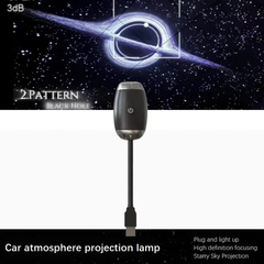 USB Starry Sky Galaxy Projection Atmosphere Light