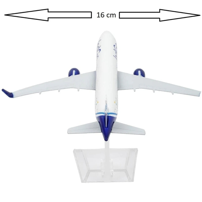 Indigo A320 Aeroplane Diecast Model 16 CM