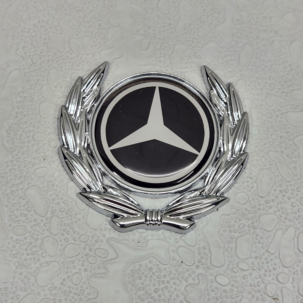 3D Owners Club v4.0 Car Metal Emblem Badge Sticker Decal (Silver) 6 x 5.5 cm