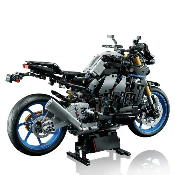 Yamaha MT-10 Technique Version 1458Pcs, 1:5 Scale Building Blocks Bike