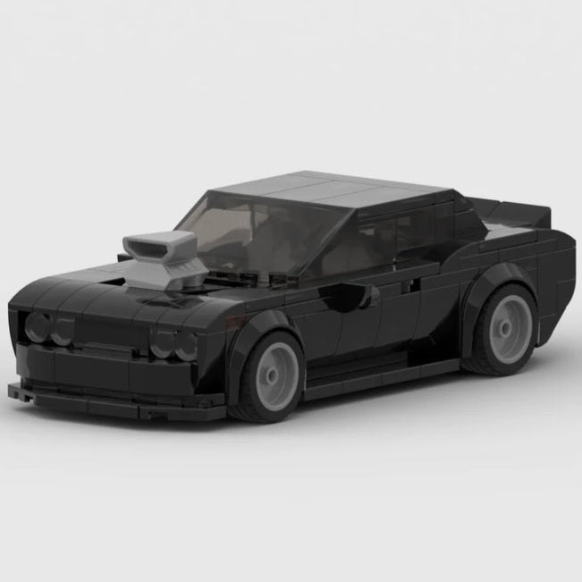 Dodge Challenger Building Blocks Car