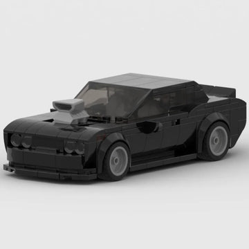 Dodge Challenger Building Blocks Car