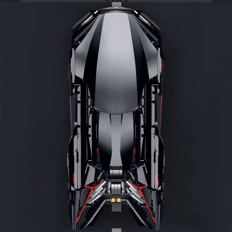 Lamborghini Concept Technique Version 2884Pcs, 1:8 Scale Building Blocks Car