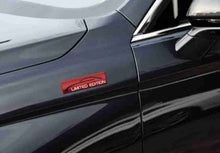 Load image into Gallery viewer, 3D Limited Edition v4.0 Metal Sticker Decal Red (9x2.3 cm)