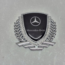 Load image into Gallery viewer, 3D Owners Club v3.0 Car Metal Emblem Badge Sticker Decal (Silver) 8.3 x 8 cm