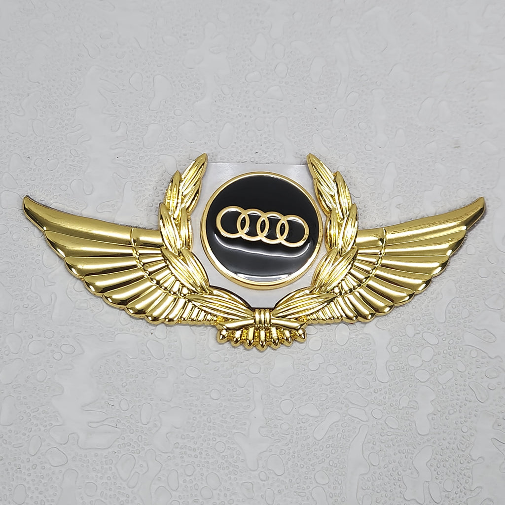 3D Owners Club v6.0 Car Metal Emblem Badge Sticker Decal (Gold)