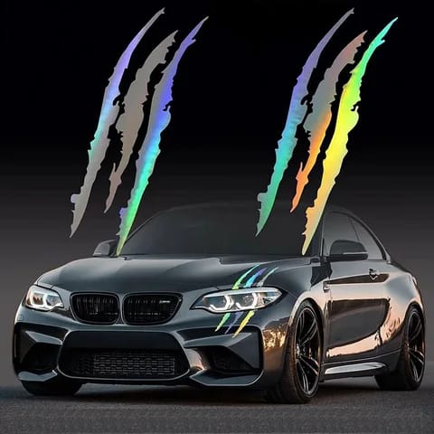 Monster Reflective Sticker