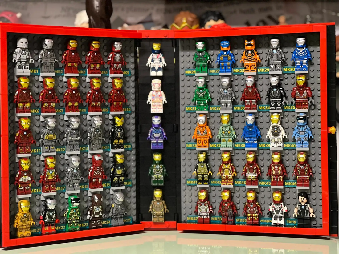 IronMan Book 2000+ Pieces 55 Action Figures Building Block Set