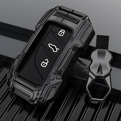 MG Astor / ZS EV Premium Batman Metal Alloy Keycase with Holder & Rope Chain
