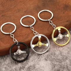 5 Pcs Set Metal Keychains Mix Designs
