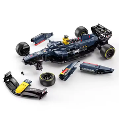 Oracle Red Bull Racing RB20 F1 Technique Version 1639Pcs, 1:8 Scale Building Blocks Car