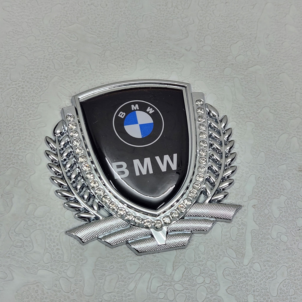 3D Owners Club v3.0 Car Metal Emblem Badge Sticker Decal (Silver) 8.3 x 8 cm