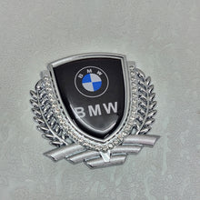 Load image into Gallery viewer, 3D Owners Club v3.0 Car Metal Emblem Badge Sticker Decal (Silver) 8.3 x 8 cm
