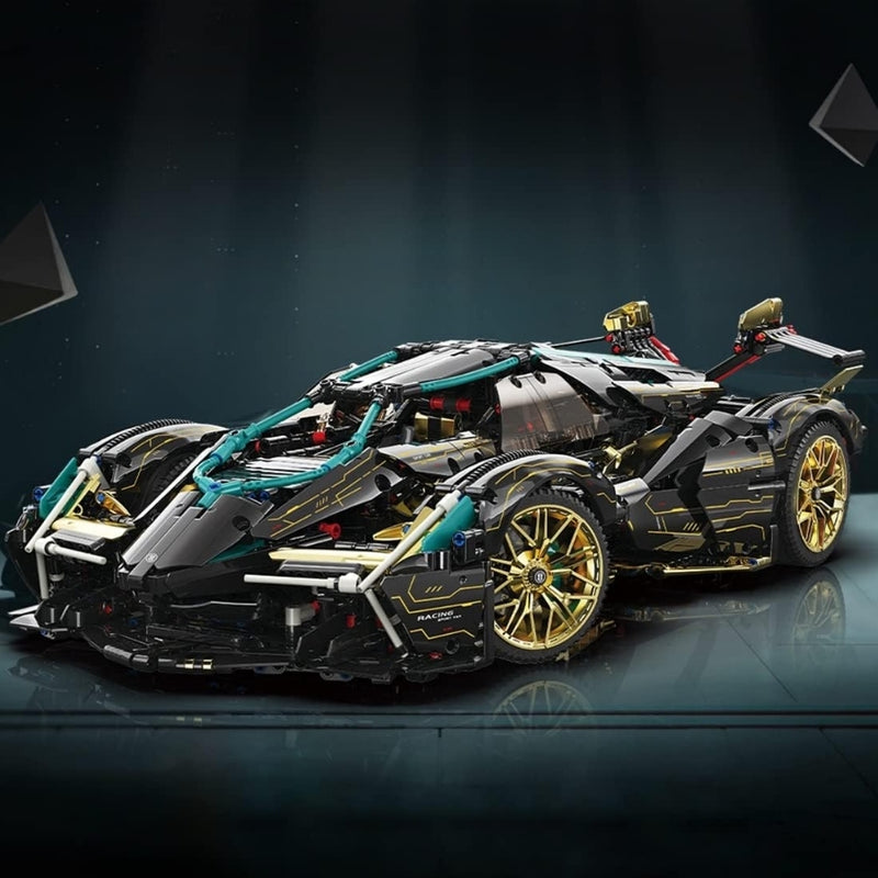Lamborghini Concept V12 Version Building Blocks Car 922 Pcs, 1:14 Scale
