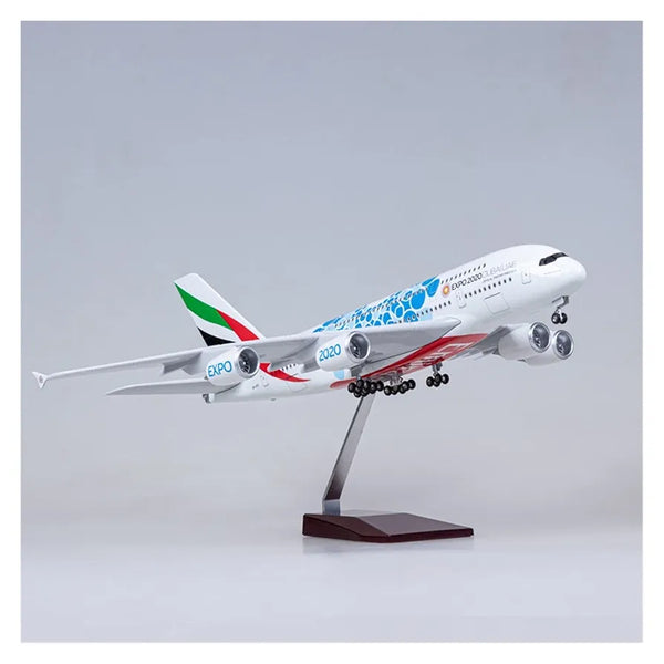 Emirates Expo A380 Aeroplane Diecast Model 30 CM