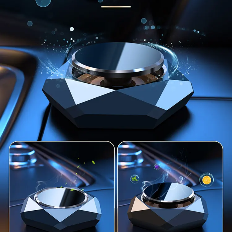 Smart Diffuser Diamond Cut Metal Alloy Perfume Aromatherapy