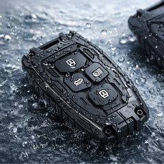 Tata Harrier/Safari/Nexon 4 Button Key Transformer Exclusive Metal Alloy Keycase 2.0