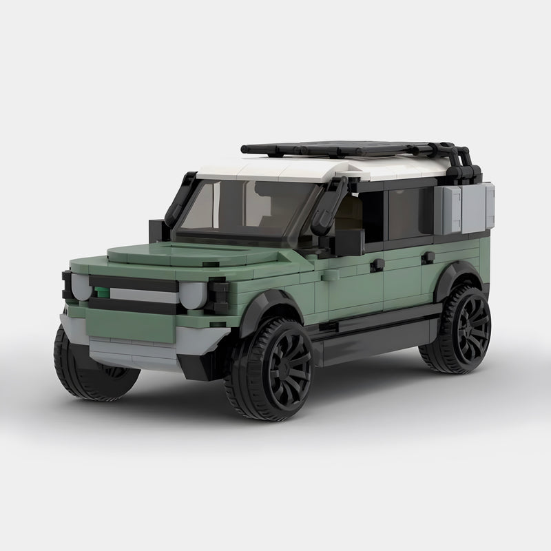 Land Rover Defender Building Blocks Car