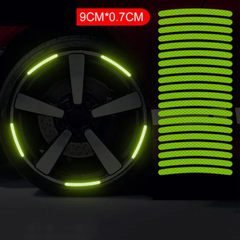 Tyre Rim Reflective Sticker