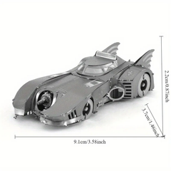 Batmobile Cars Metal 3D Puzzle Kit