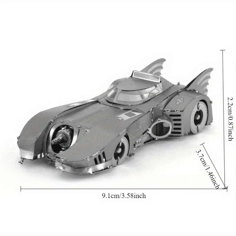 Batmobile Cars Metal 3D Puzzle Kit