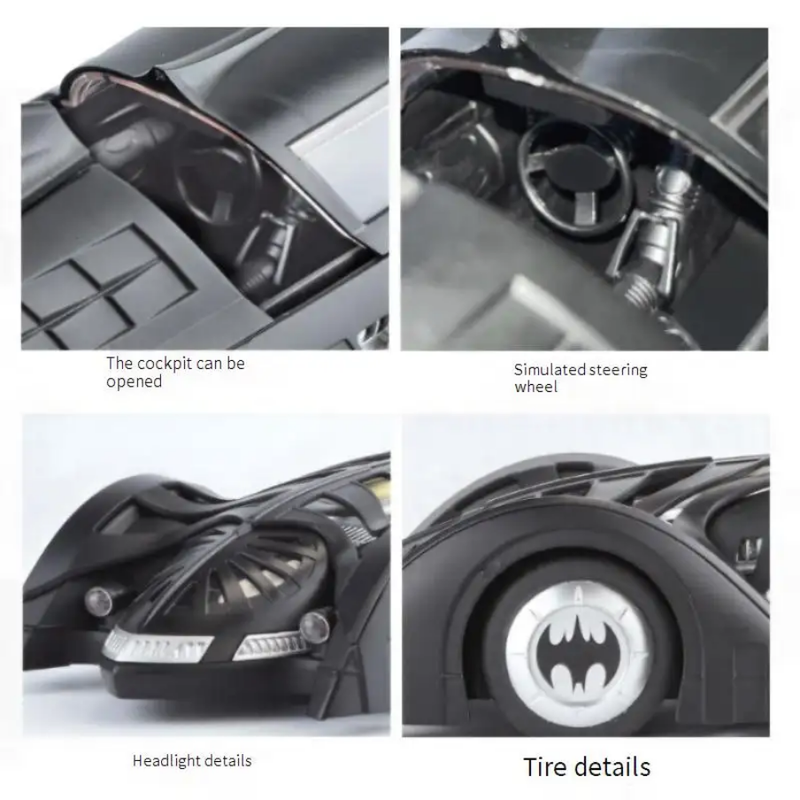 1995 Batmobile Metal Diecast Car 1:18 (28x11 cm)