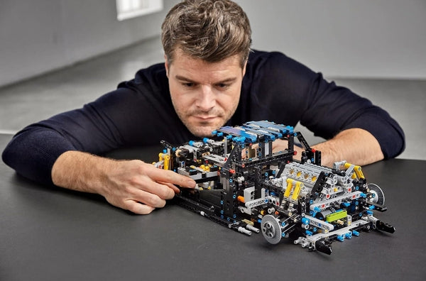 Bugatti Chiron Technique Version 4103 Pcs, 1:8 Scale Building Blocks Car