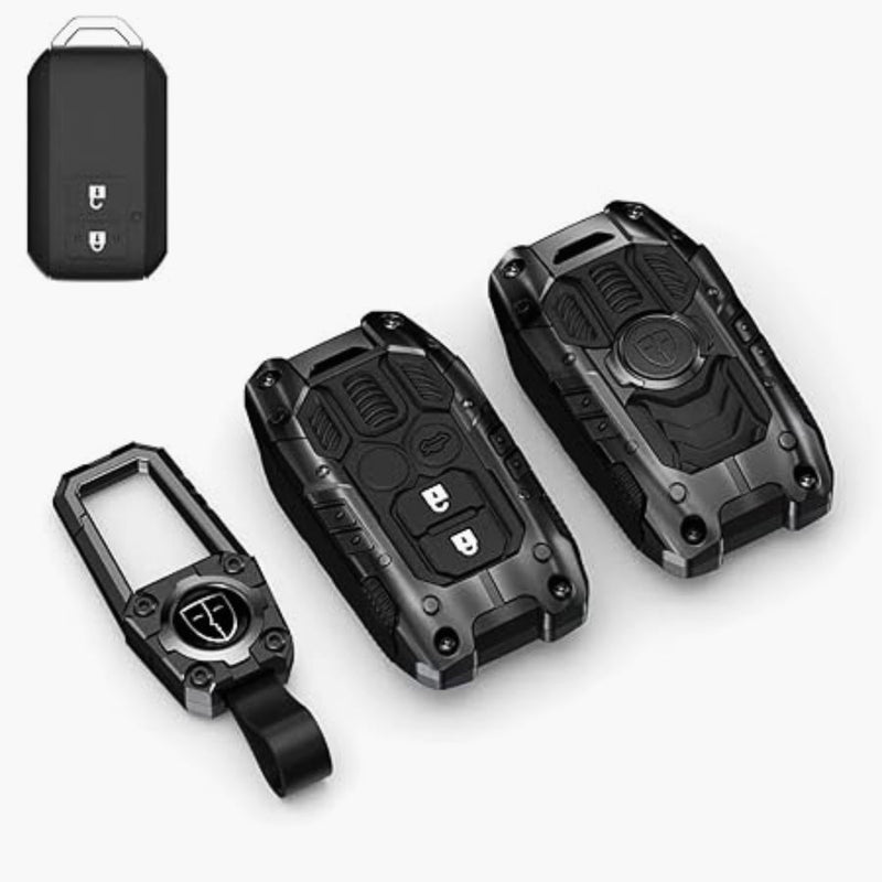 Suzuki 2 Button Key Transformer Exclusive Metal Alloy Keycase 2.0