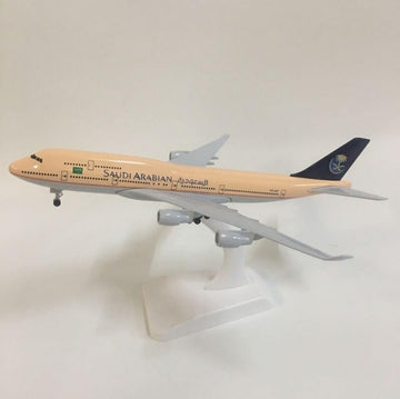 Saudi Air B747 Aeroplane Diecast Model 20 CM