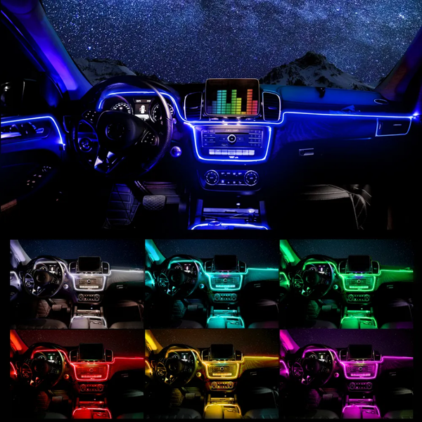 5M Ambient Light Car Interior Flexible Strip