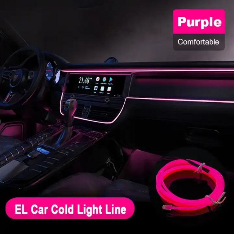 5M Ambient Light Car Interior Flexible Strip