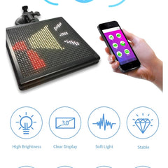 Car Portable Screen App Control LED Panel
